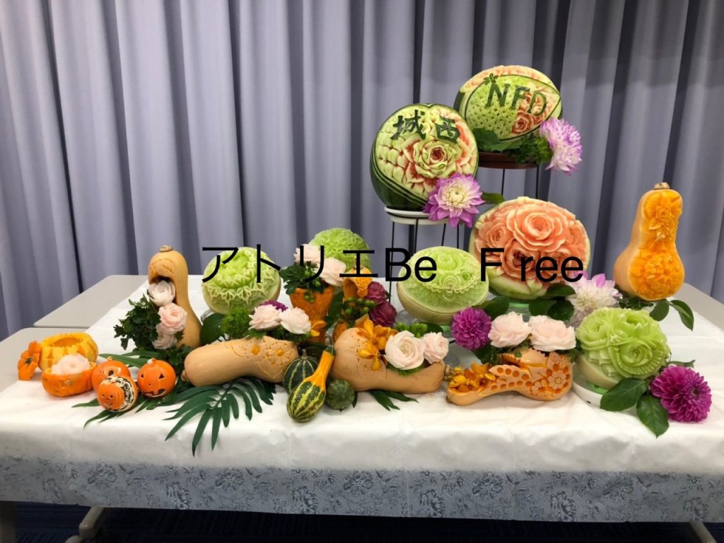 2018.10日本フラワーデザイナー協会（ＮＦＤ）城西支部　ワークショップ展示