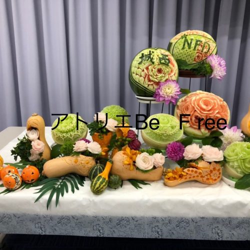 2018.10日本フラワーデザイナー協会（ＮＦＤ）城西支部　ワークショップ展示